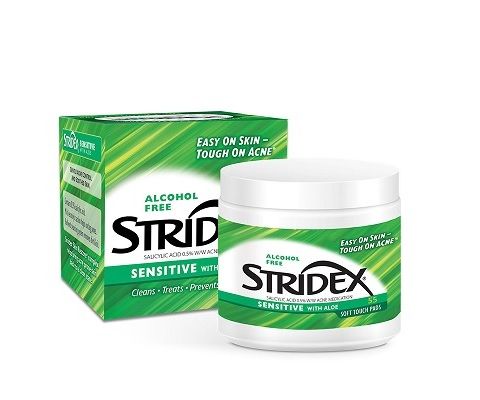 Stridex施颜适水杨酸清洁棉片55片绿色温和型