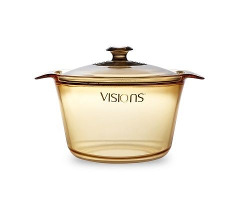 VISIONS 美国康宁晶彩透明锅（养生系列）VS-38-FL  3.8L