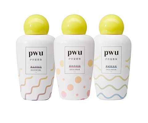 PWU 双色衣物留香珠三瓶装(活力海洋200g+英伦玫瑰200g+薰衣草200g)