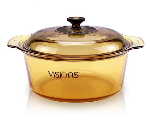 VISIONS 美国康宁晶彩透明锅（经典系列）VSD-35 3.5L（浅锅）