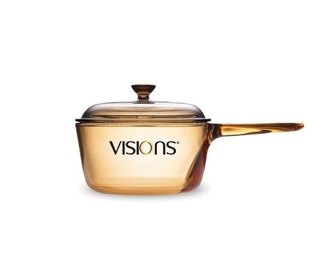 VISIONS 美国康宁晶彩透明锅（经典系列）VSP-1R.5 1.5L（经典单柄汤锅）