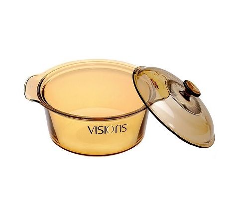 VISIONS 美国康宁晶彩透明锅（经典系列）VSD-5 5L（经典大炖锅）