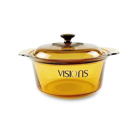 VISIONS 美国康宁晶彩透明锅（经典系列）VSD-5 5L（经典大炖锅）