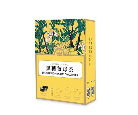 黑金传奇新盒装黑糖姜母茶（14粒/252g）